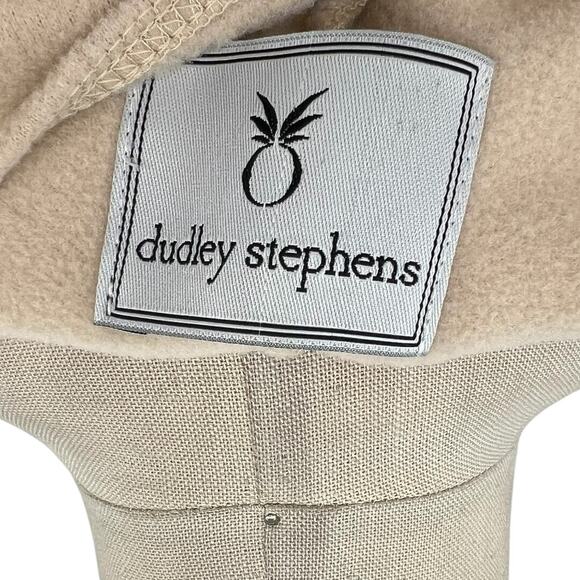 Dudley Stephens Fleece Top Tee 3/4 Sleeve Beige Tan Size Medium - Picture 8 of 10